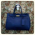 Cartera Azul Galáctico